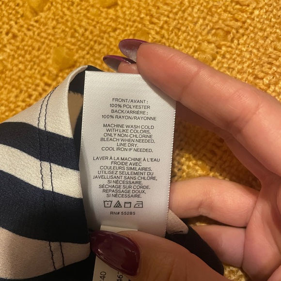 NWT Express Striped Blouse - Picture 4 of 7